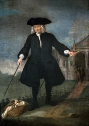 Porträt von Captain Thomas Coram (ca. 1668-1751)